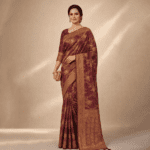 Royal Wine Banarasi Silk Saree